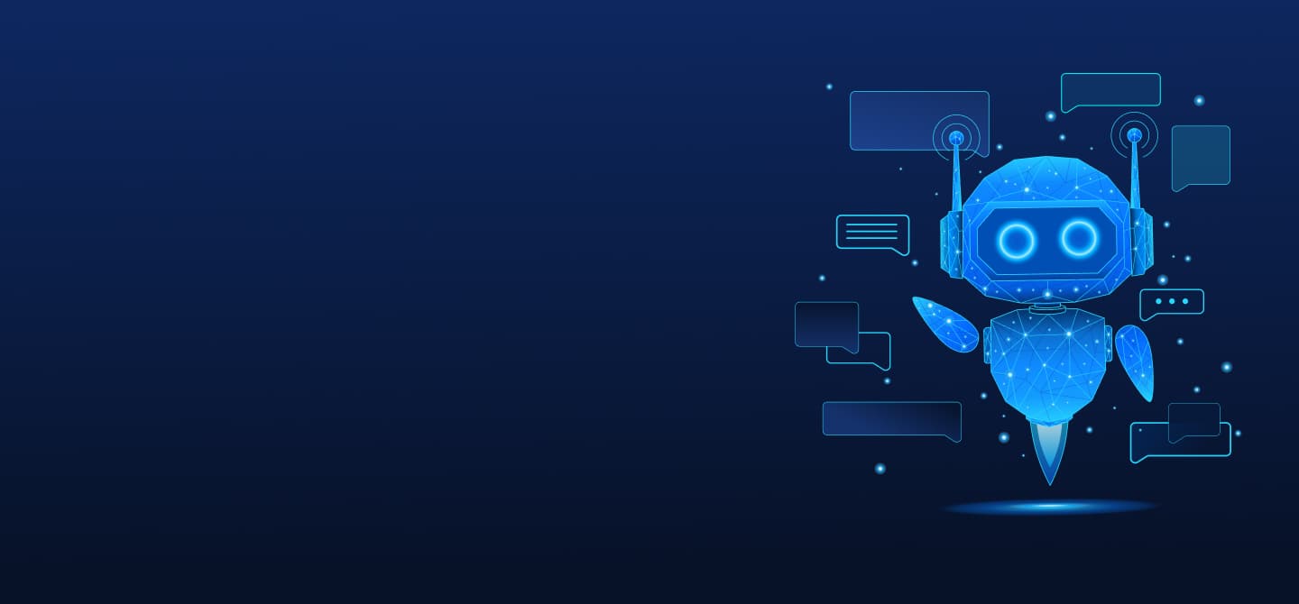 Conversational AI & Custom Chatbot Development background