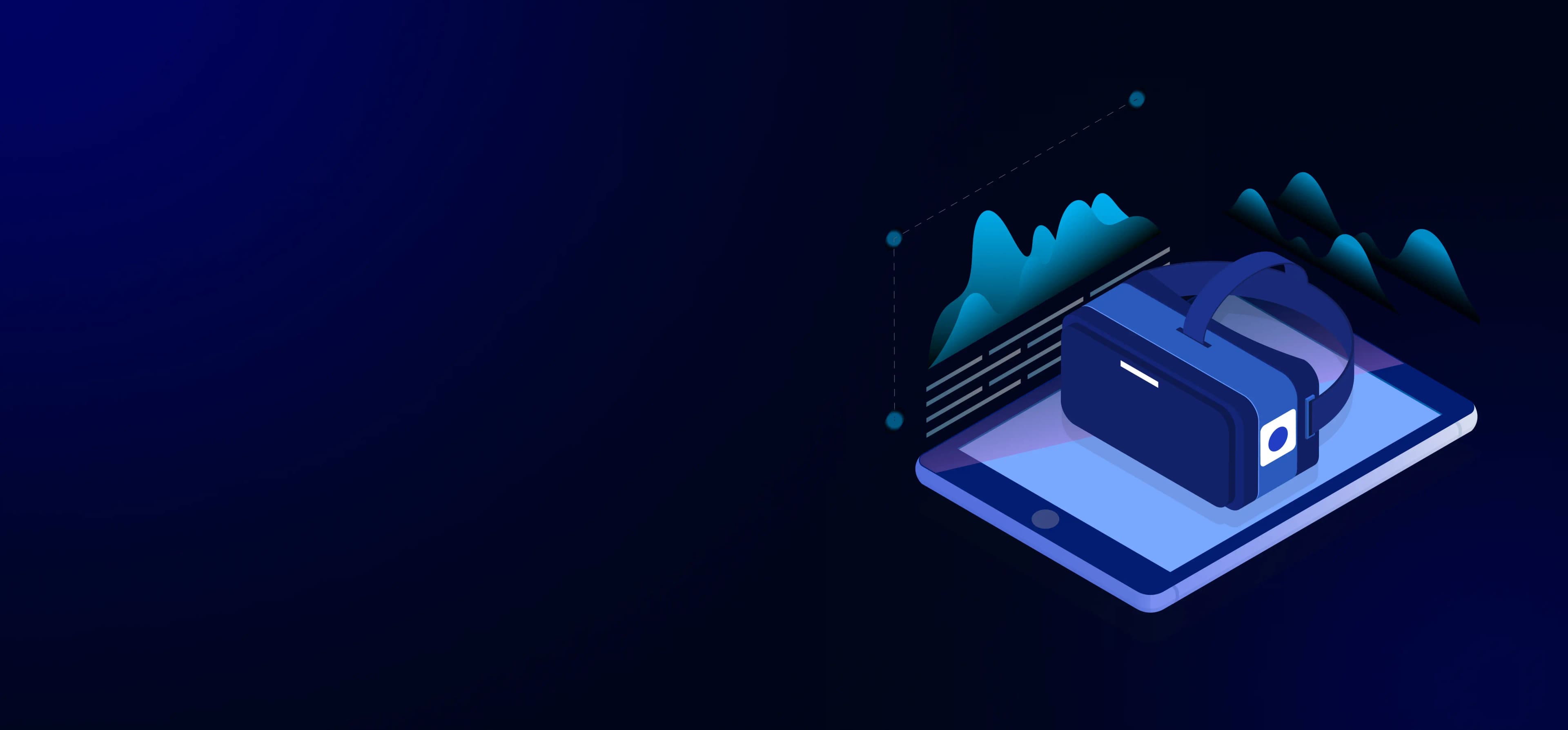 Spatial Computing Development (AR, VR, XR) for Real Enterprise Growth background