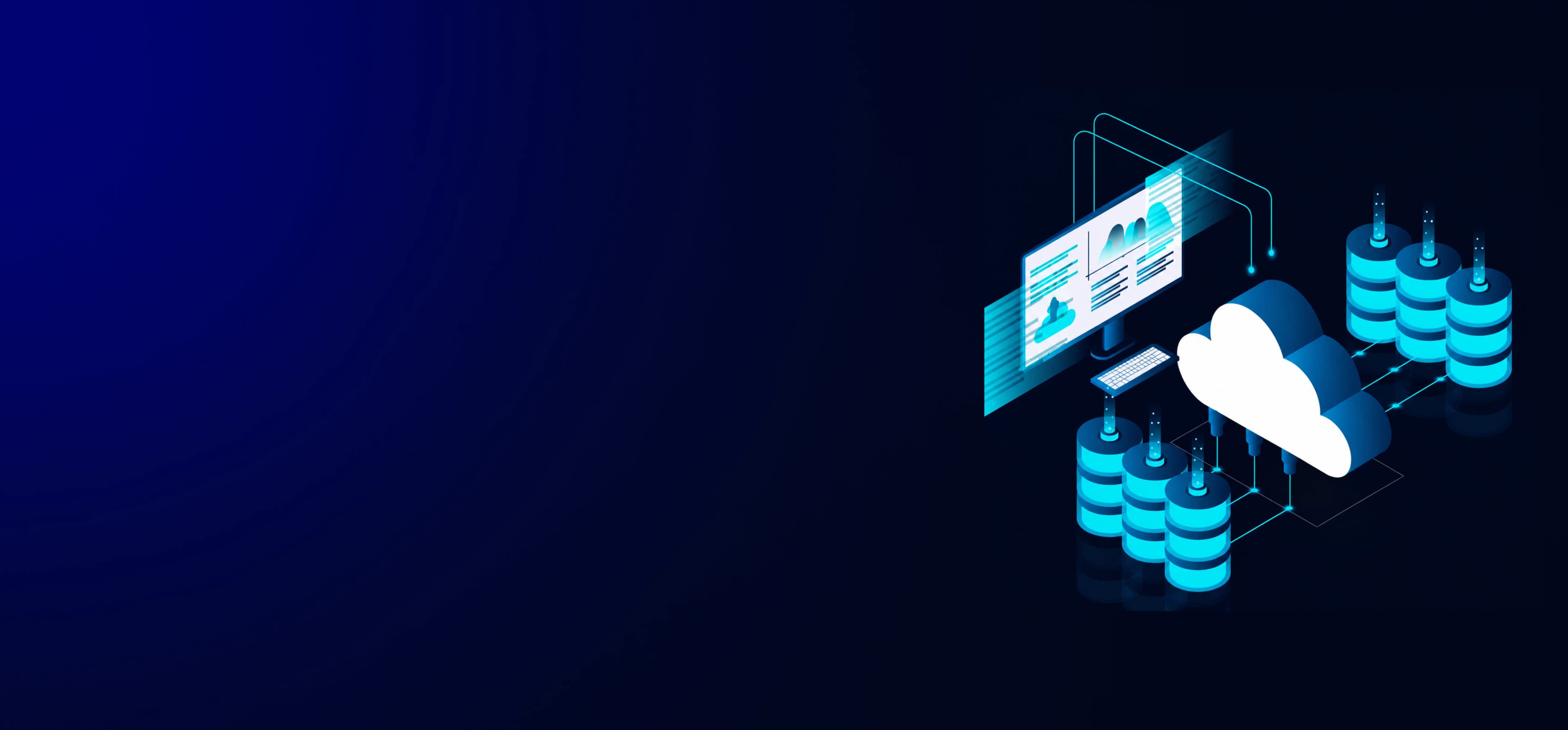 Managed Infrastructure as a Service (IaaS) for Modern Enterprises background