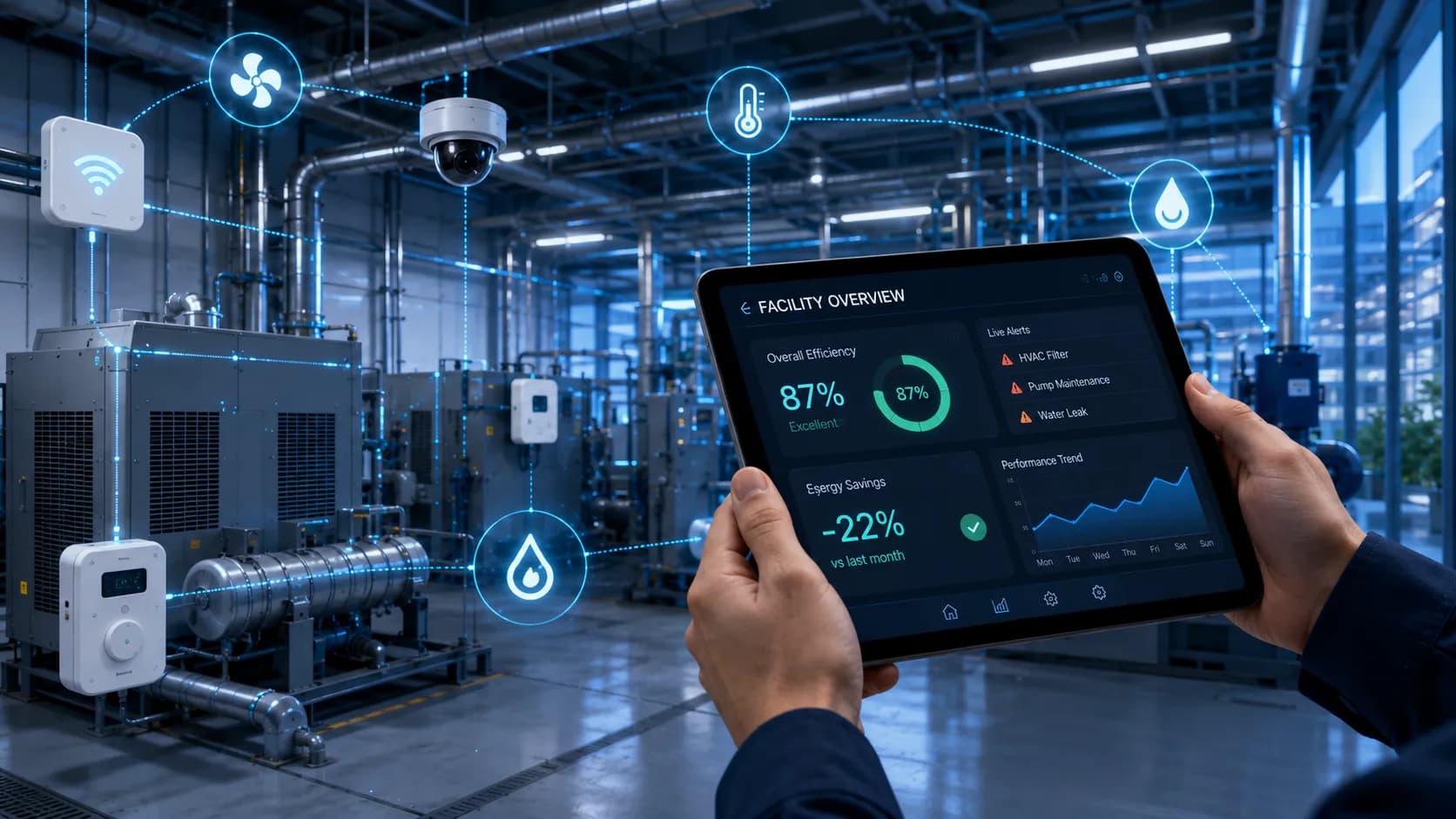 Smart Facility Management: How AI, IoT and Digital Twins Are Transforming Building Operations in 2026