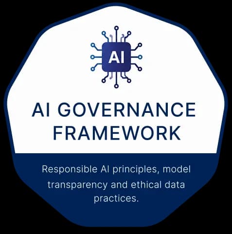 AI GOVERNANCE FRAMEWORK flag
