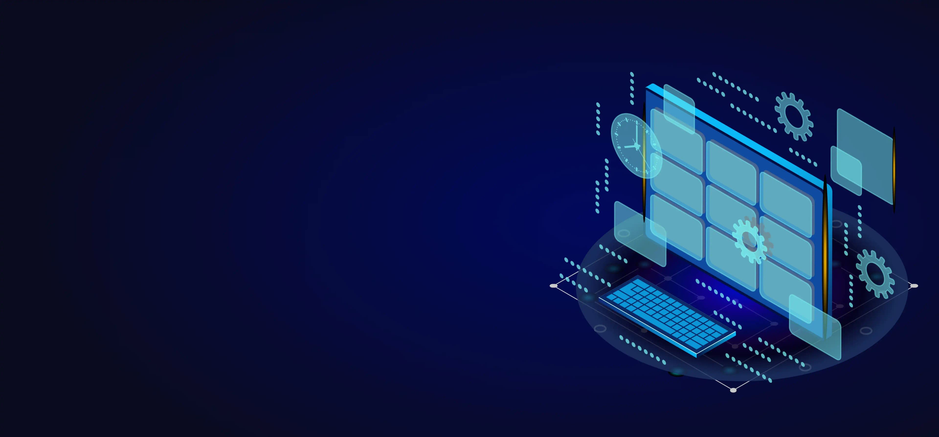 Custom Enterprise Software Development Services background